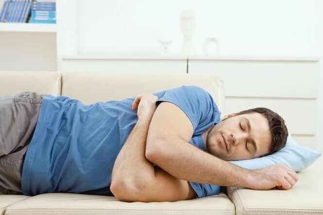 Poor posture while sleeping as a cause of back pain